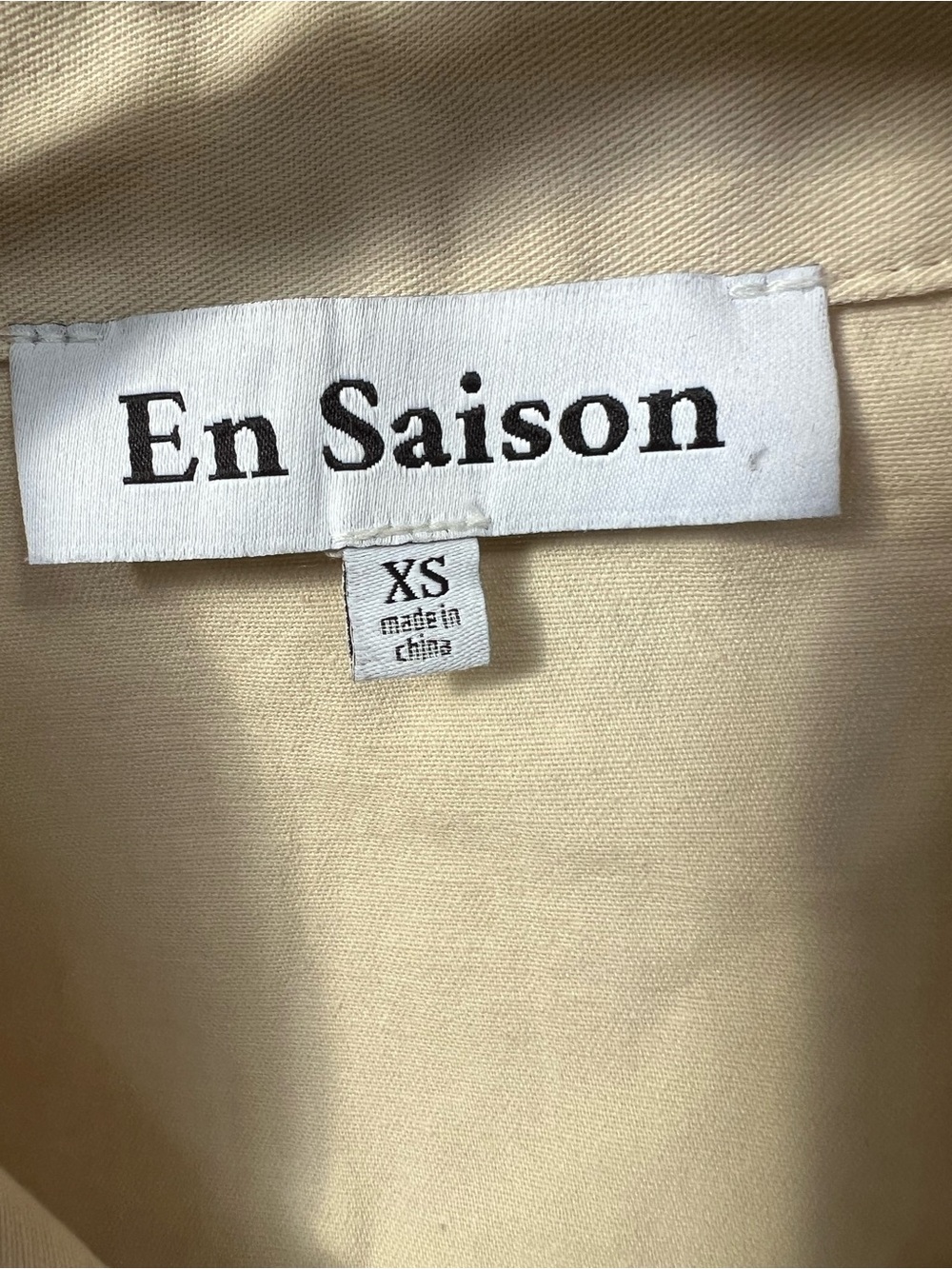 En Saison button front mini dress - Picture 5 of 6